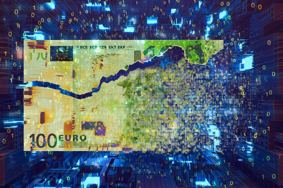 Digital euro. Image: Getty